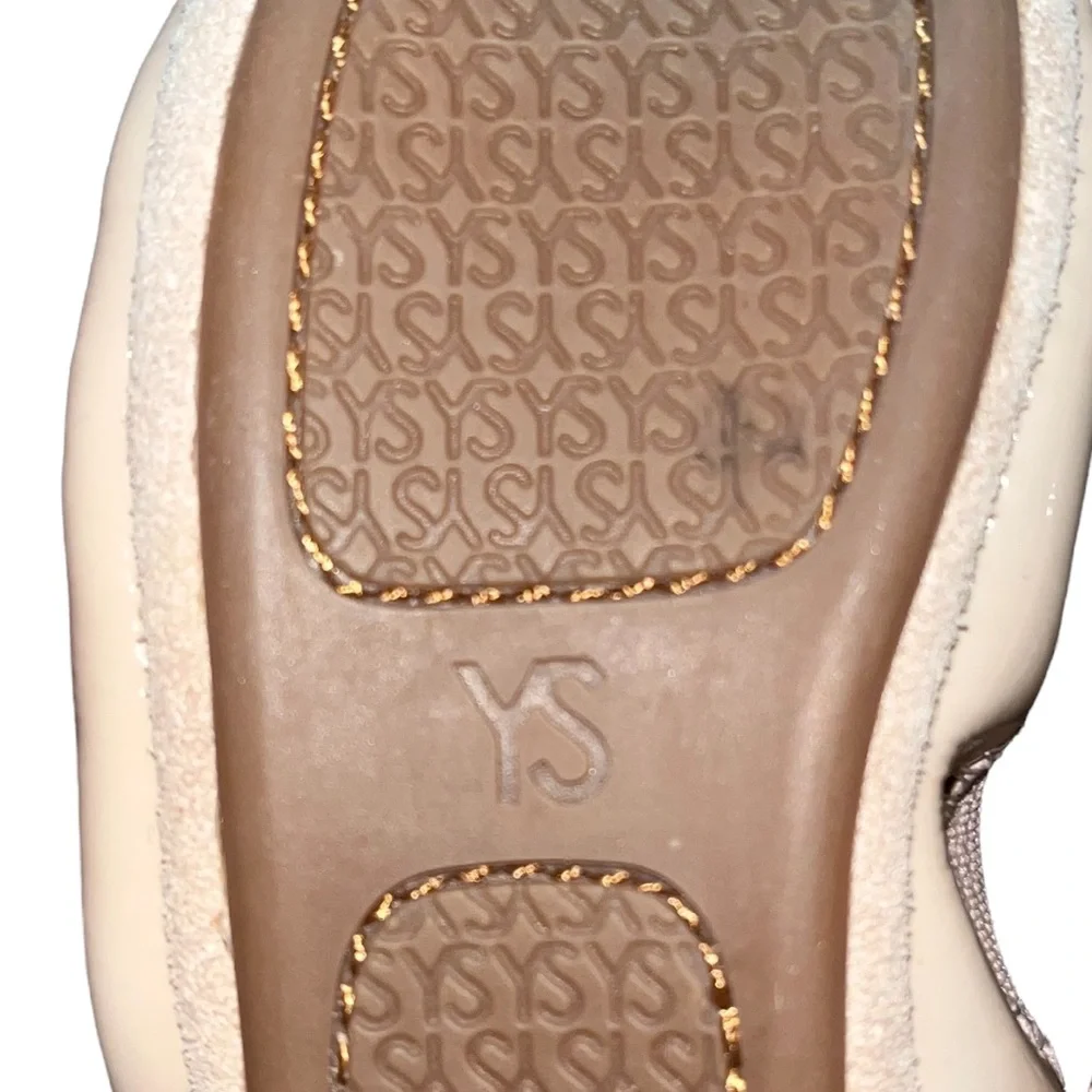 Yosi Samra Tan Patent Flats